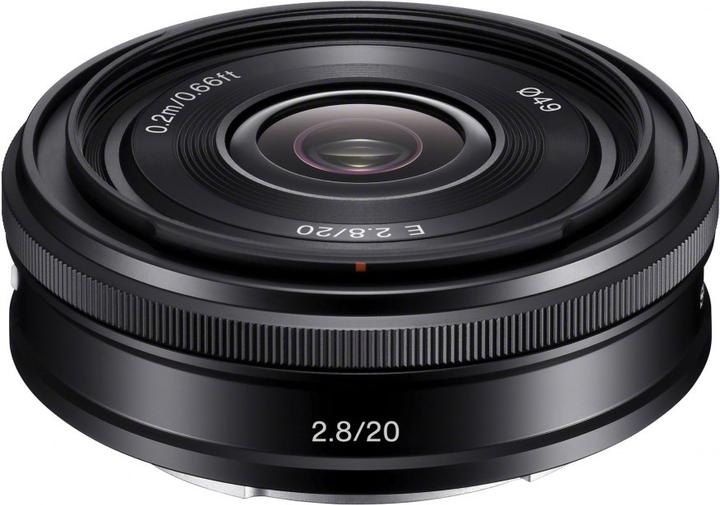 Sony E 20mm f/2.8 E-Mount (Sony E, APS-C / DX)