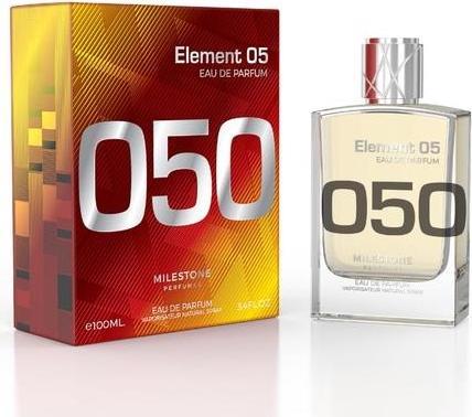 Actual product image Milestone Element 050 For Men Eau De Parfum 100ml (Eau de parfum, 100 ml)