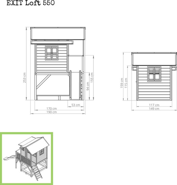 Immagine prodotto Exit Loft 550