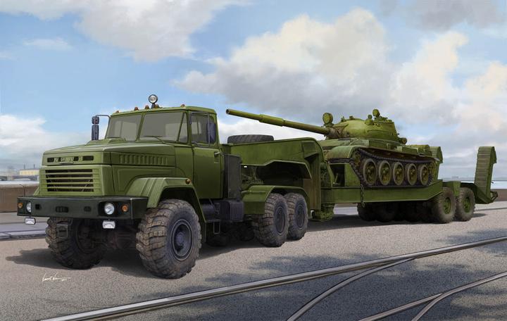 Image du produit Hobby Boss Ukraine KrAZ-6446 Tracteur w.MAZ/ChMZAP- 5247G semitrailer