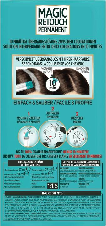 Produktbild L'Oréal Paris Magic Retouch Permanent (2 Schwarz)
