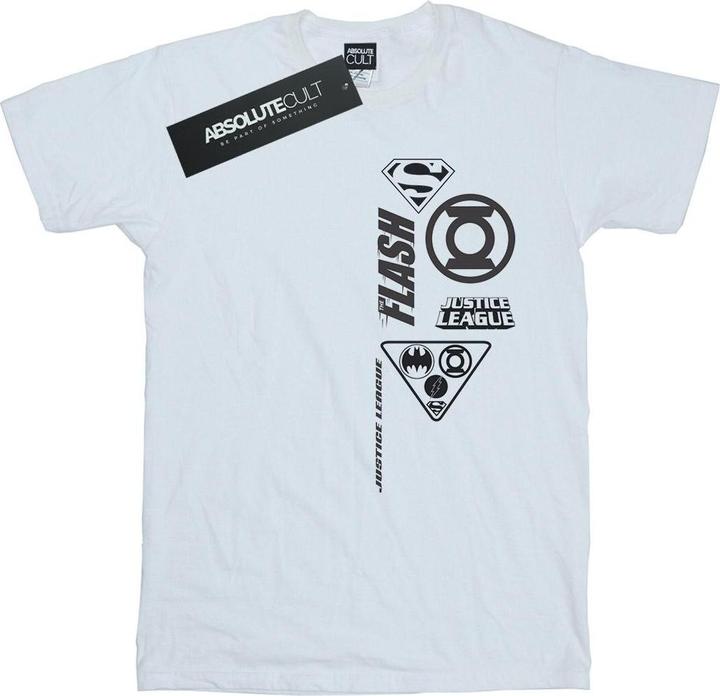 Justice League Chest Icons TShirt Jungen