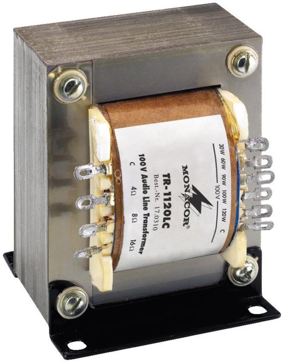 Actual product image Monacor Transformer