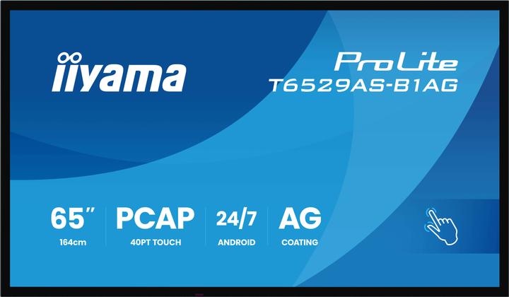 iiyama LFD ProLite T6529AS-B1AG (3840 x 2160 Pixel, 64.50")