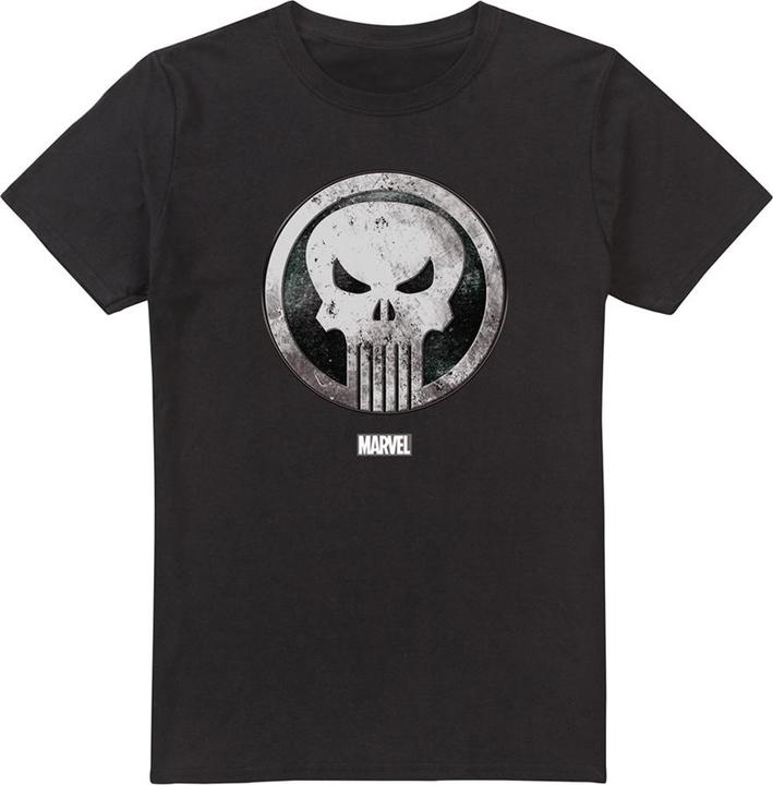 Produktbild The Punisher Worn Skull TShirt (M)