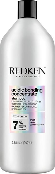 Actual product image Redken ACIDIC BONDING CONCENTRATE shampoo 1000 ml (1000 ml, Liquid shampoo)