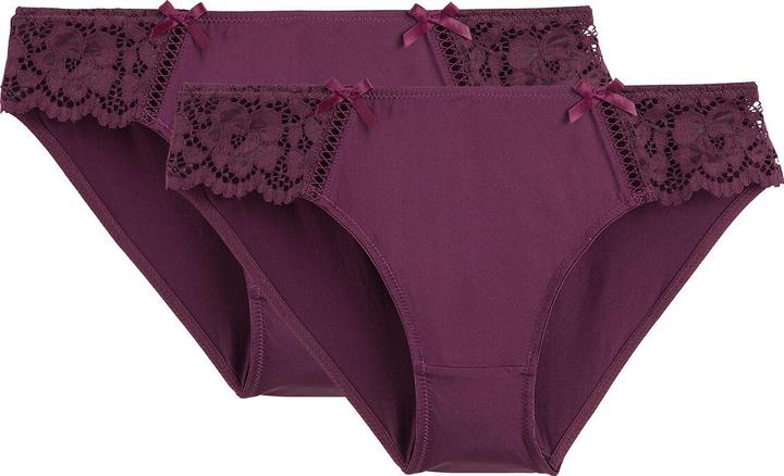 Produktbild La Redoute Collections 2er-Pack Signature Slips Girofle (42, 2er Pack)