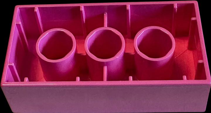 Produktbild LEGO Duplo 2x4 Steine Rosa - Bausteine Grundbausteine 3011 NEU! Menge 100x (3011)