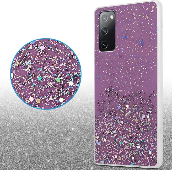 Image du produit Cadorabo Couverture TPU paillettes scintillantes (Samsung Galaxy S20 FE)