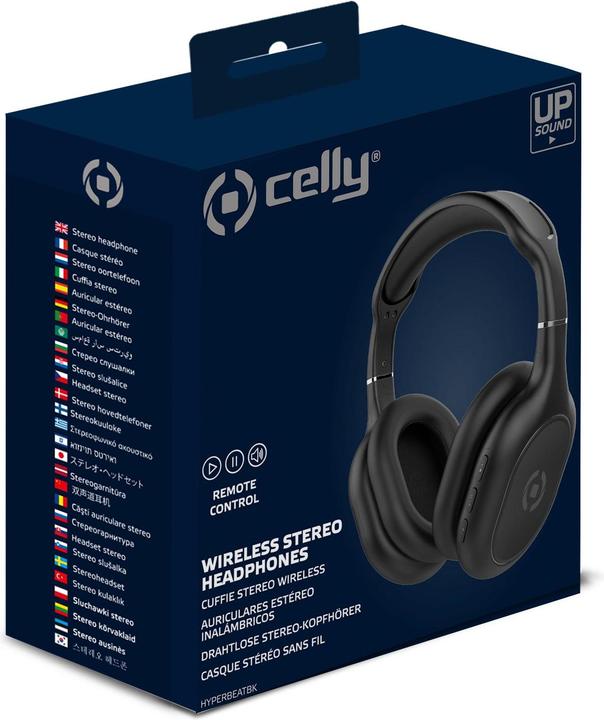 Actual product image Celly HyperBeat (No noise cancelling, 8 h, Cable, Wireless)