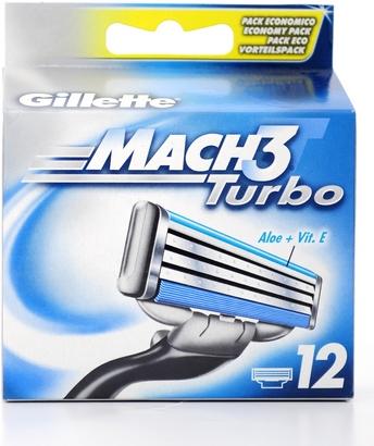 Produktbild Gillette MACH3 Turbo 12er