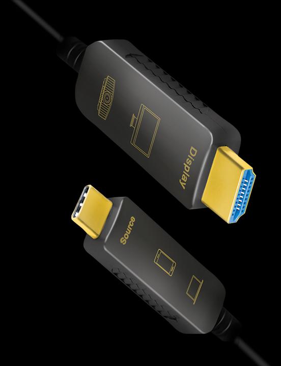 Produktbild LogiLink USB 3.2-Kabel USB-C/HDMI 15m (15 m, HDMI)