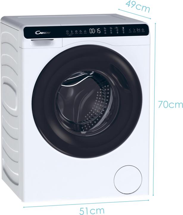 Image du produit Candy CW50-BP12307-S (5 kg, Gauche, Prise UE)
