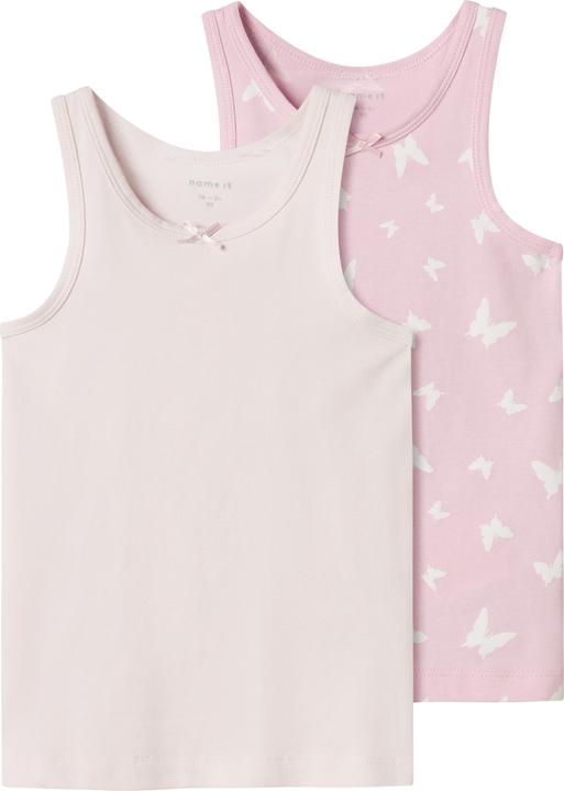 Produktbild Name it Nmftank Top 2p Pink Butterfly Noos (104)