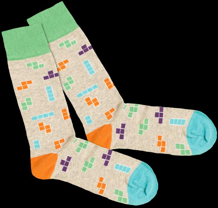 DillySocks Concrete Tetris (Confezione singola)