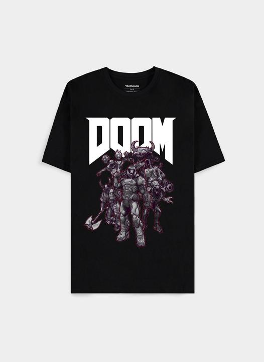 Immagine prodotto Difuzed DOOM - Maglietta a maniche corte da uomo Demon Slayer - L (L)