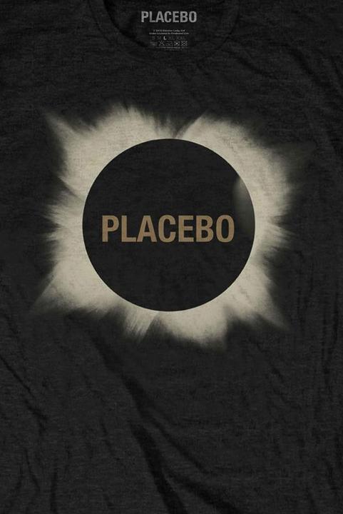 Immagine prodotto Placebo Maglietta unisex da adulto in cotone Eclipse (XXL)