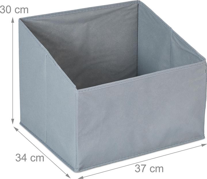 Produktbild Relaxdays 2x Aufbewahrungsbox (2 x)