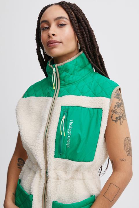 Actual product image TheJoggConcept JCBERRI LONG WAISTCOAT - 22800156 (S)