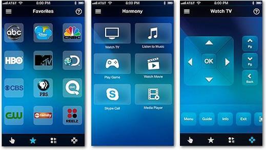 Immagine prodotto Logitech Controllo intelligente Harmony (Telecomando universale, WiFi, Bluetooth, Infrarossi)