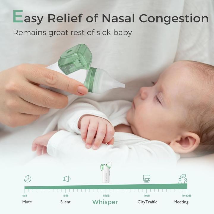 Image du produit Momcozy Aspirateur nasal pour bébé - Longue durée de vie des piles