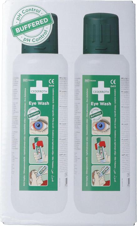 Produktbild Cederroth Augendusche 2 x 500 ml (Erste Hilfe Set Zubehör)
