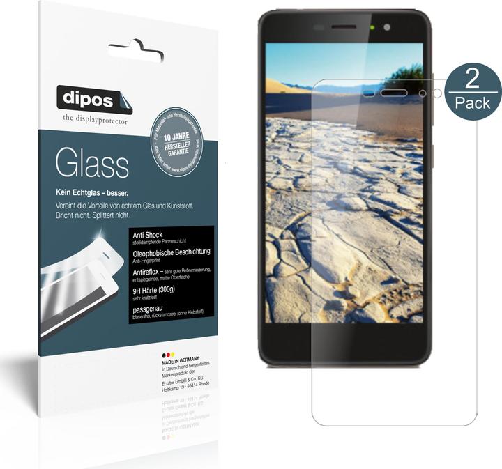 Produktbild Dipos Displayschutz Anti-Shock (2 Stück, Gigaset GS170)