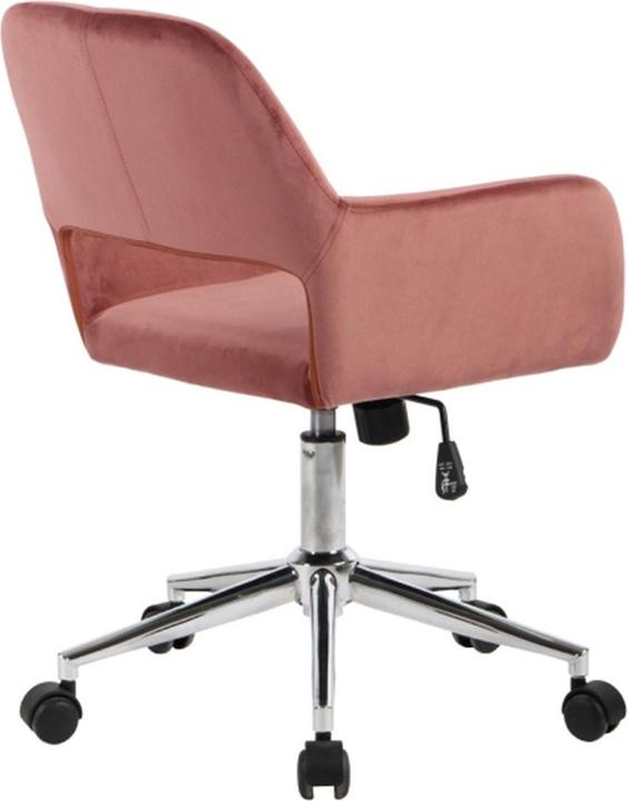 Image du produit CaliCosy Chaise de bureau en velours ajustable - Ross