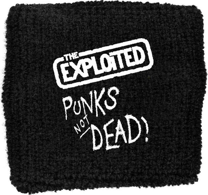 Produktbild Universal Textiles Punks Not Dead Armband bestickt (One Size)