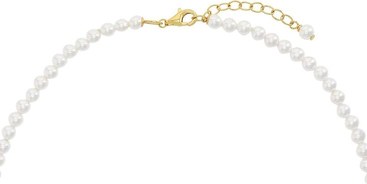 Immagine prodotto Amor Collana da donna, argento 925, cristallo sintetico, perla conchiglia (Argento 925)