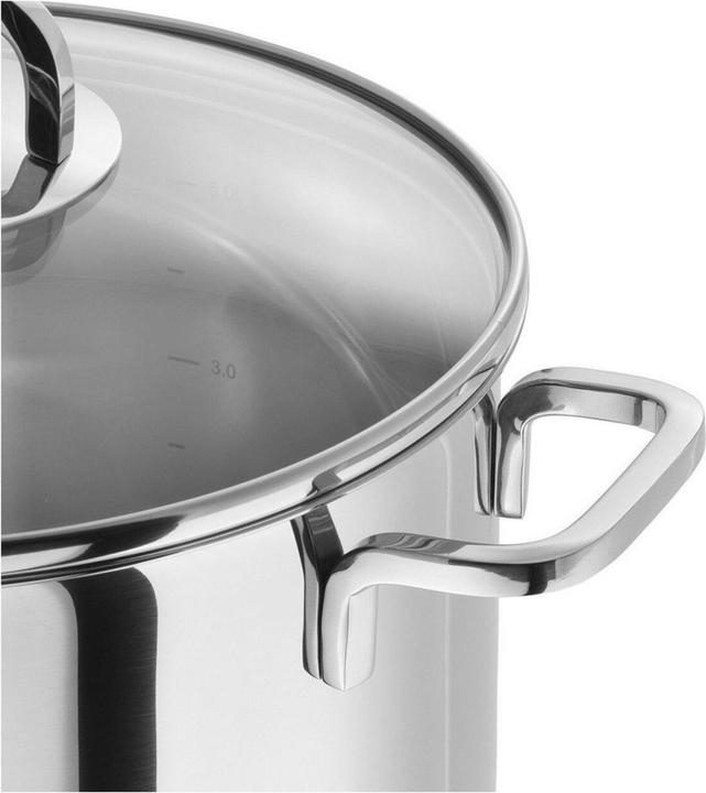 Actual product image Zwilling Quadro cookware set 5 pieces STD (16 cm, Pan set + pot set, Stainless steel, Aluminium)