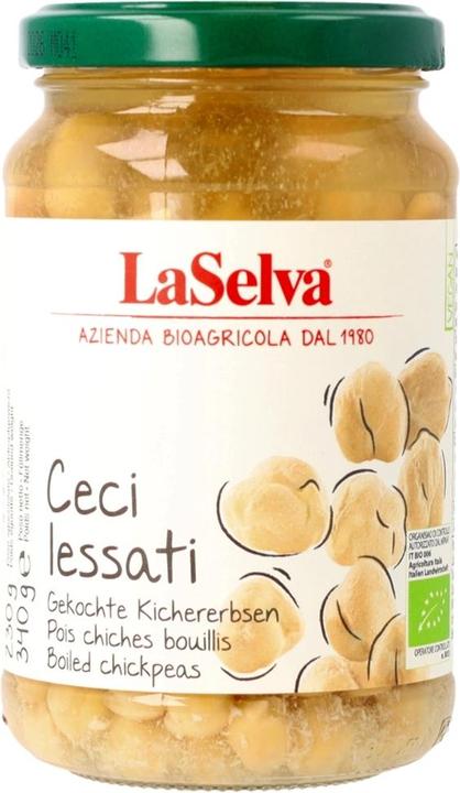 Actual product image LaSelva Chickpeas cooked (340 g)