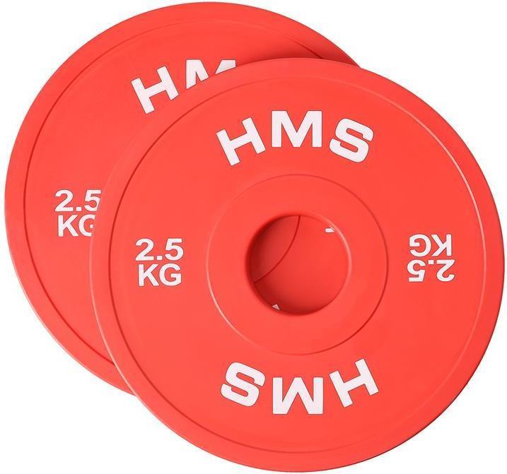 Immagine prodotto HMS Paracolpi olimpionico 2x2 5kg Rosso CBRS25