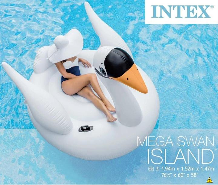 Actual product image Intex Mega Swan Island