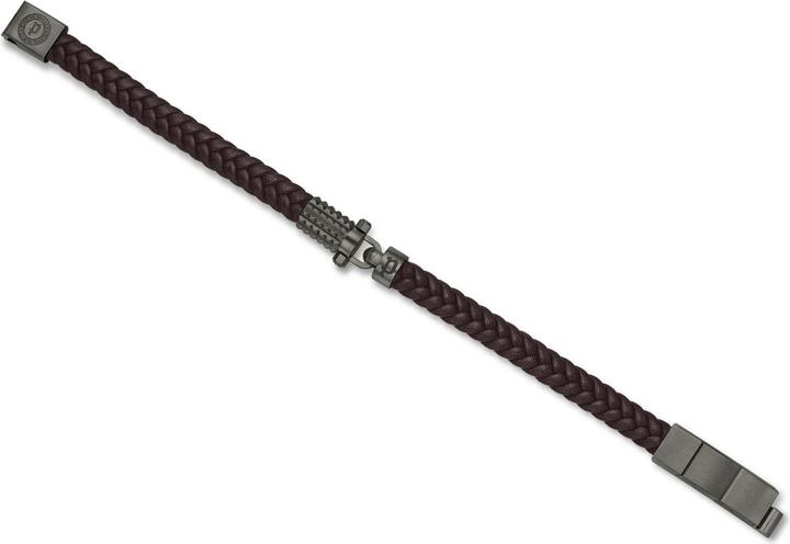 Immagine prodotto Police Bracciale Wrath (19 cm, Cuoio, Acciaio inossidabile)