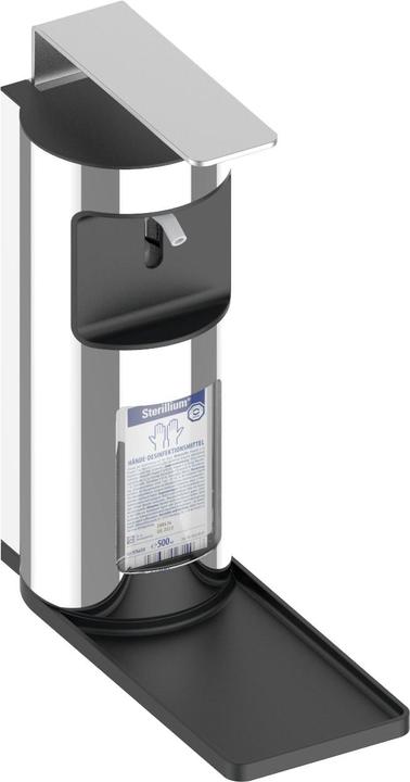 Keuco PLAN Desinfektionsmittelspender für Flüssigseife und Flüssigdesinfektion, 1100ml, mit Fenst