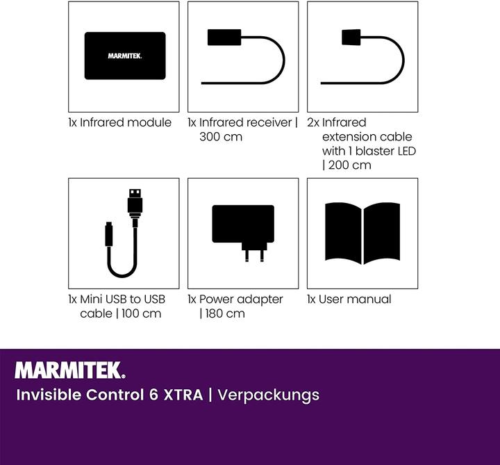 Actual product image Marmitek Invisible Control 6 Xtra (Remote control)
