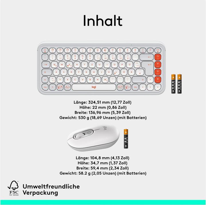 Actual product image Logitech POP Icon Combo (CH, Wireless)