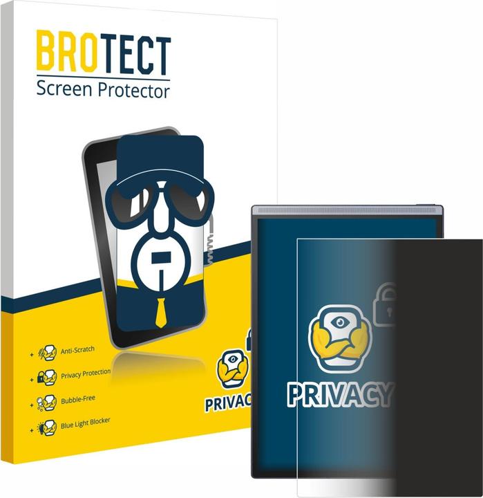 Produktbild BROTECT Sichtschutzfolie Anti-Spy Privacy Folie Blaulicht-Schutz