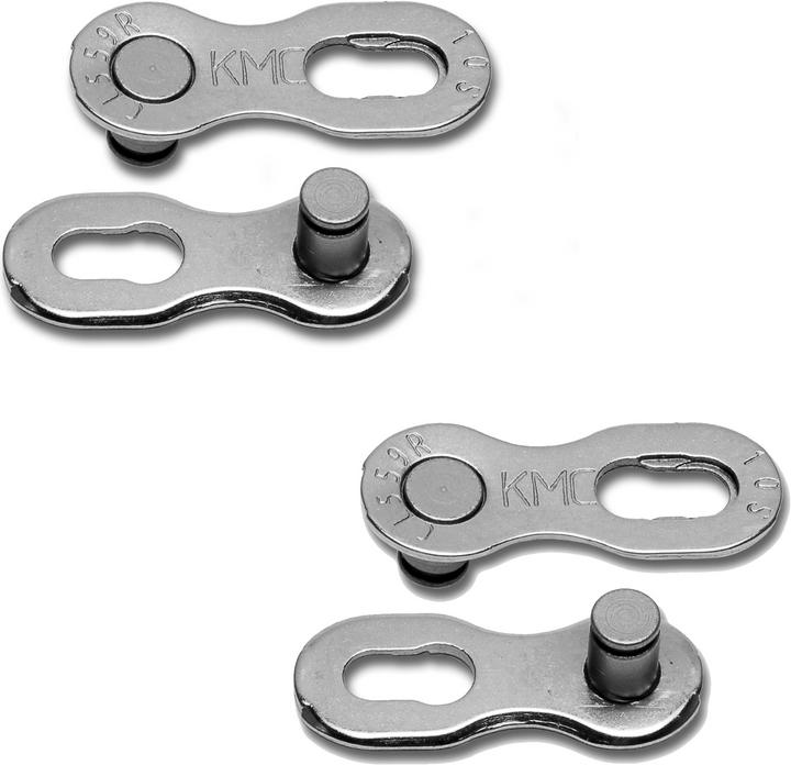 Actual product image KMC 10 times silver (10-speed)