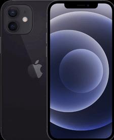 Forza Refurbished iPhone 12 (256 GB, Black, 6.10", 12 Mpx, Dual SIM, B / Very good)