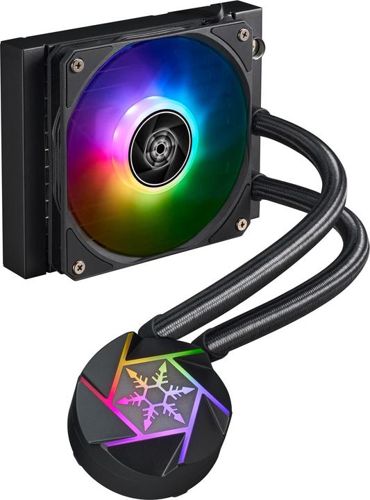 Immagine prodotto Silverstone SST-VD120-SLIM - Raffreddatore a liquido All-In-One sottile ad alte prestazioni, singolo 120 mm