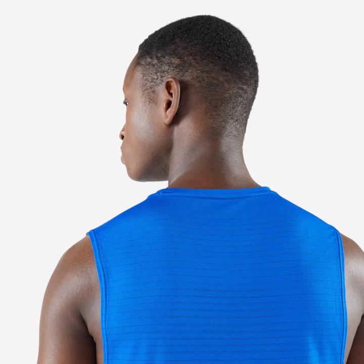 Actual product image Kiprun Lauf-Tanktop ohne Seitennähte - 500 Komfort indigoblau (XL)