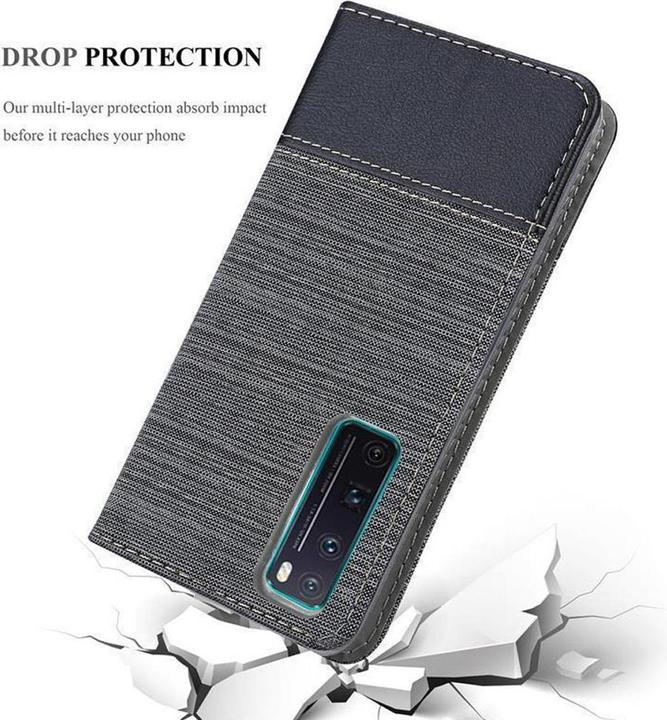 Image du produit Cadorabo Couverture look jeans Book (Huawei Nova 7 5G)
