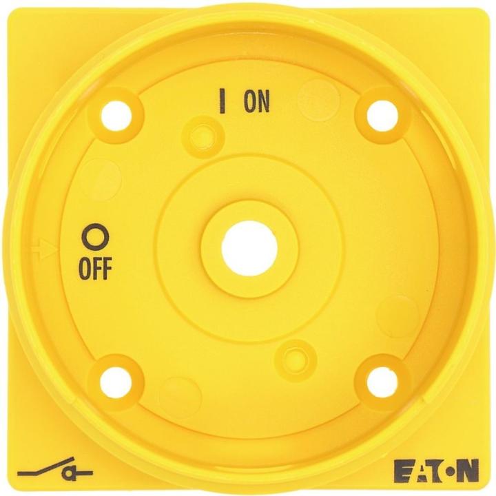 Produktbild Eaton Handle, red / yellow, lockable, for padl
