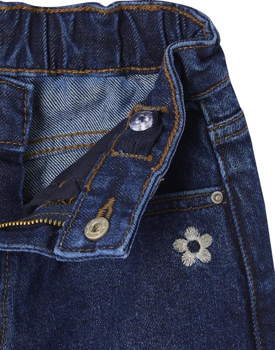 Immagine prodotto Vertbaudet Jeans larghi da bambina con elastico in vita, taglia regolabile (110)