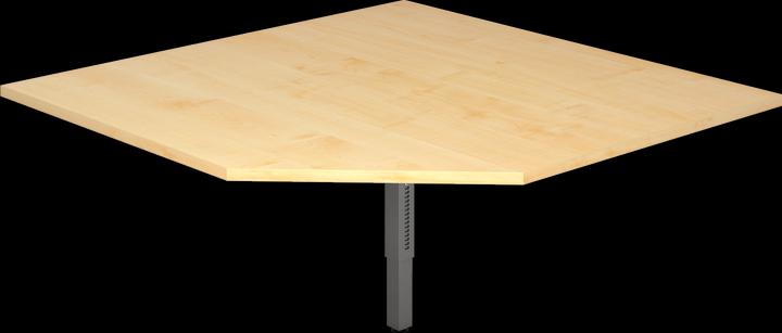 Produktbild MC Verkettungs-Element für MyTable R Schreibtisch mit Gestell Graphit
