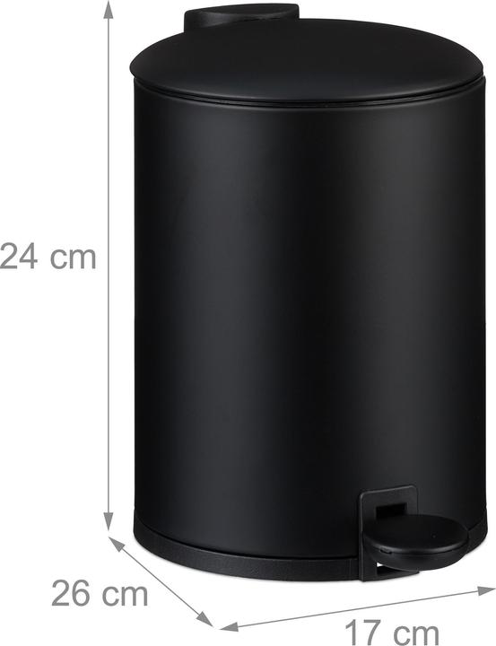 Productafbeelding Relaxdays Badkamer afvalemmer (3 l)