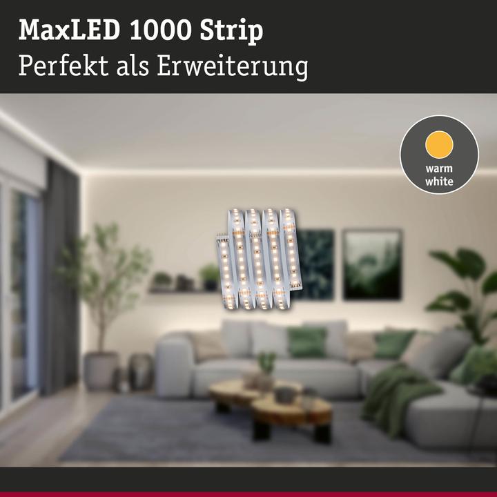 Image du produit Paulmann MaxLED 1000 Stripe (Blanc chaud, 250 cm, Intérieur)