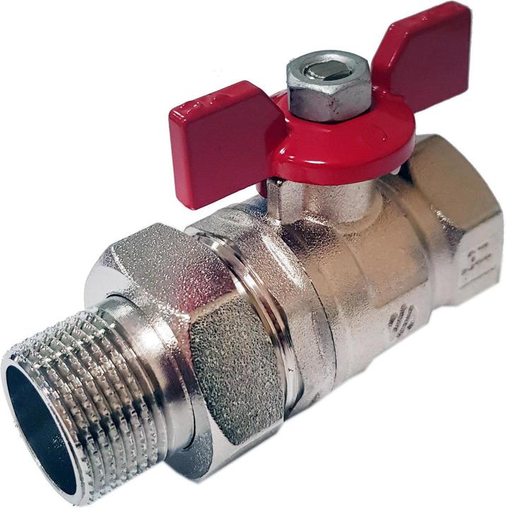 Actual product image Valve SENA v./out. thread F1 / 2xM1 / 2 tr. rank. dismantled